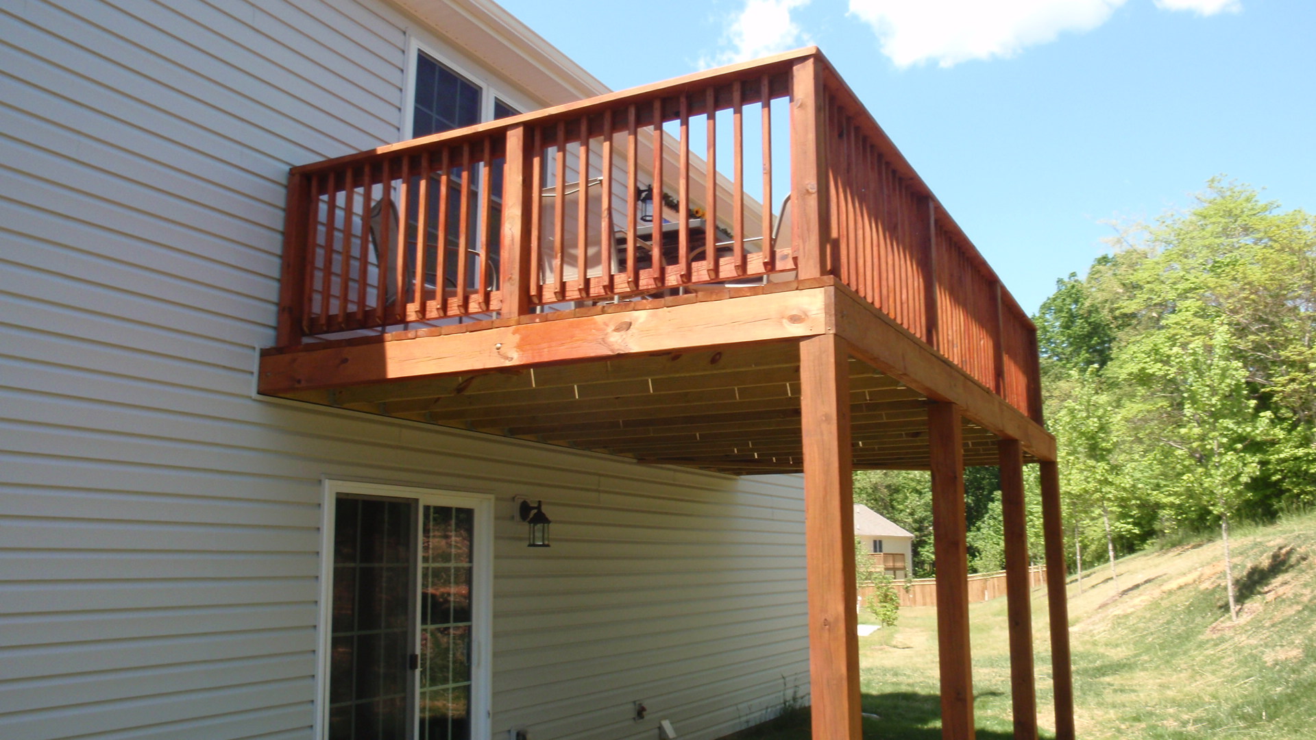 Double D Contracting : 10 X 12 Treated Deck